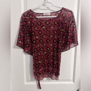 Tie-up Polyester Top